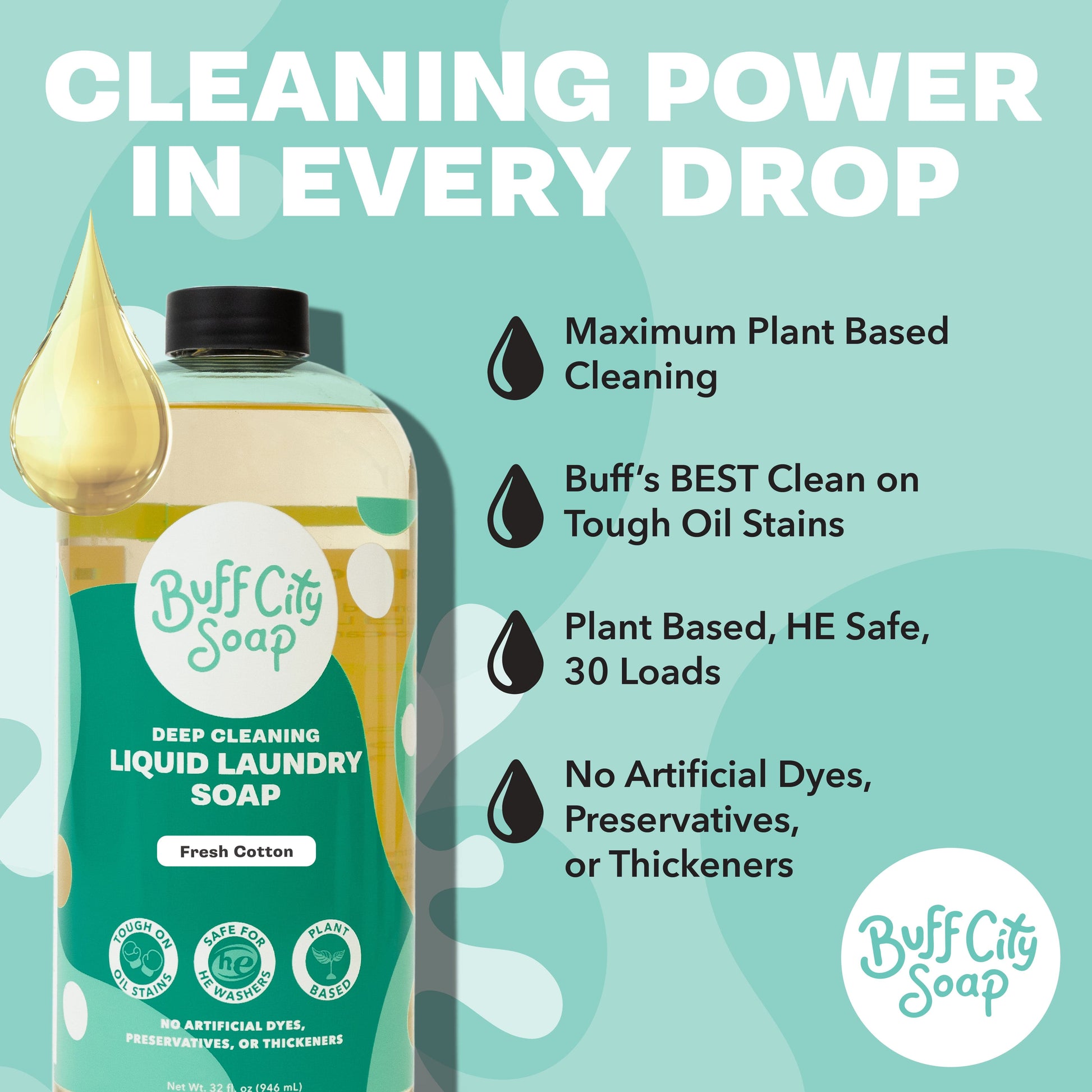 Patchouli Sandalwood Liquid Laundry Soap